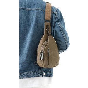 Erkek Bady Bag Göğüs Çantası Kanvas Kumaş Sırt Çantası 27*17 cm Günlük Omuz Çantası