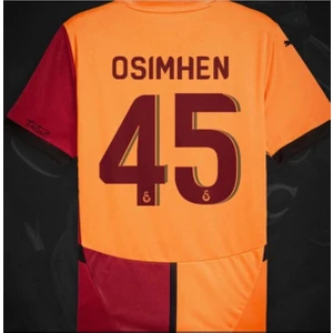 Gâlâtasarây'2024/25-Vıctor' Osimhen' 45 Iç Saha Sarı Yetişkin Forması