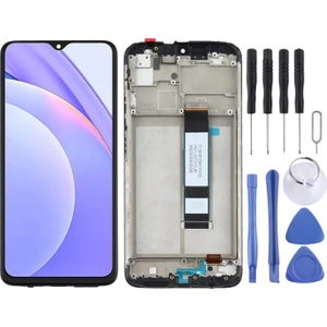 Redmi 9t LCD Ekran Çerçeveli +Tamir Seti Hızlı Kargo
