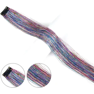 Klipsli Hair Tinsel Saç Simi - HTK03