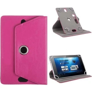 Vestel V Tab Z1 A Uyumlu Lüks Standlı Tablet Kılıfı Pembe