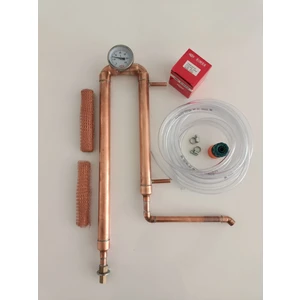 Bitkisel Damıtma Bakır İmbik Mesh Dolgulu Damıtma Kolonu