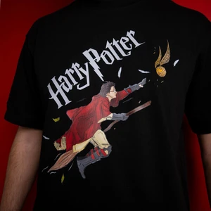 Book OrBook Harry Potter Çift Iplik Dokumalı %100 Pamuk Premium T-Shirt