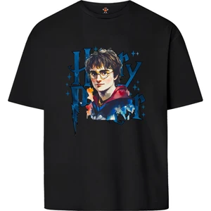 Book OrBook Harry Potter Mini Çift Iplik Dokumalı %100 Pamuk Premium T-Shirt