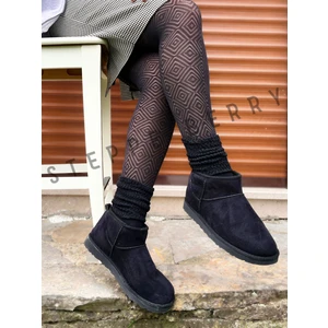 Steppe Berry Kadın Ince Slouchy Tozluk Çorap