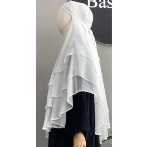 3 Katlı Multişifon Oval Kesim Sufle