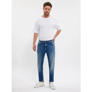 Erkek Alessıo Dar Paça Orta Bel Jean Pantolon