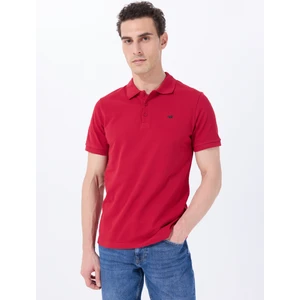 Baskılı Kırmızı Erkek Polo T-Shirt M5SM-TST1335