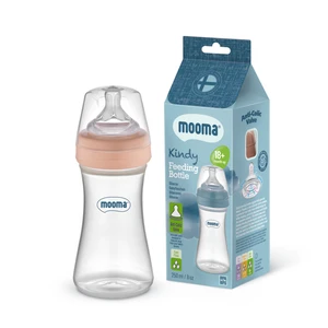 Kindy Antikolik PP Biberon 250 ml 18 Ay (HIZLI AKIŞ) - Old Rose