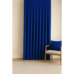 Barcelona Kadife Dokulu Fon Perde Parlament (Pilesiz)