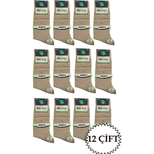 Yazlık Ince Bambu Erkek Çorap 12'li 40-44