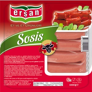 Erşan Et Dana Uzun Sosis 1 kg
