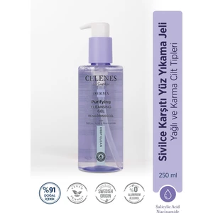 Celenes Akne Karşıtı Derma Yüz Yıkama Jeli