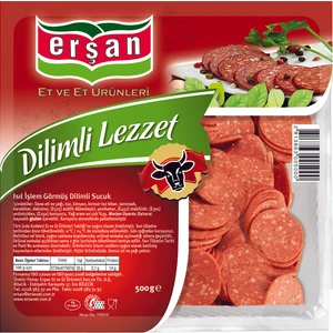 Erşan Et Dilimli Dana Sucuk 500 gr