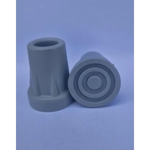 Medes Sağlık Kaymaz Baston, Kanedyen, Koltuk Değneği Lastiği Gri (Içten Içe Çap: 18 Mm)
