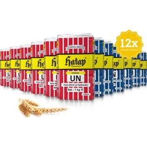 Lüks Un 6 x 1 kg + Çok Amaçlı Un 6 x 1 kg Avanatajlı Paket