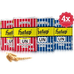 Lüks Un 2 x 4 kg + Çok Amaçlı Un 2 x 4 kg Avanatajlı Paket