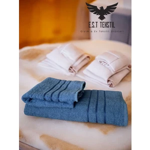 2'li Banyo Havlusu Seti 90 x 150-50 x 90