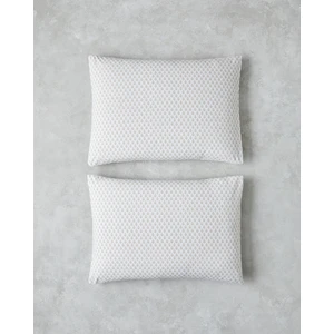 English Home Pure Leaves Kolay Ütülenir 2'li Yastık Kılıfı 50 x 70  cm  Bej