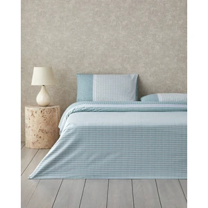 Linear Harmony Pamuklu Tek Kişilik Nevresim Seti 160 x 220  cm  Yeşil