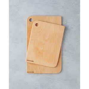 Bety Kayın 2'li Kesme Tahtası 19X26 cm - 21X35 cm Natural