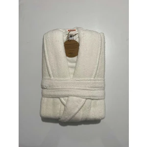 Casual Şalyaka Bornoz Krem L