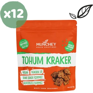 12'li Soğan ve Sarımsaklı Tohum Kraker 40GR