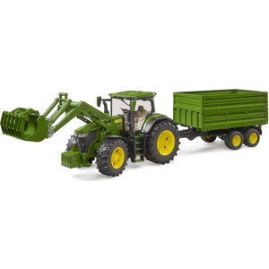 John Deere 7r 350 Kepçeli Traktör ve Römork BR03155