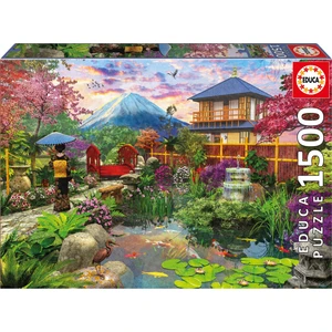 1500 Parçalı Puzzle Japon Bahçesi - 19937 - Japanese Garden