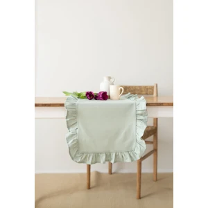 Rufle | Fırfırlı Keten Runner 40 x 110 cm