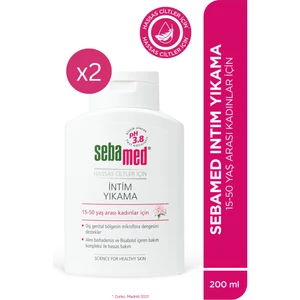 Intım Yıkama Jeli - Hassas Ciltler Dış Genıtal Bolge Temizleyici Intım Bakım Ürünü 200ml Set -2 Adet