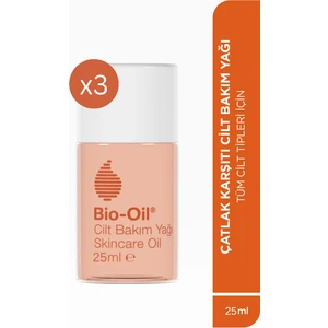 Çatlak tı & Nemlendirici Cilt Bakım Yağı 25 ml x 3 Adet