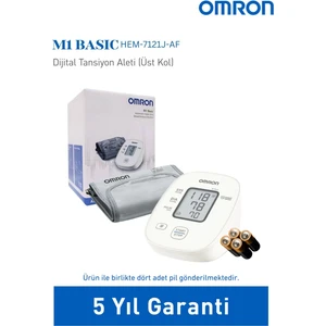 M1 Basic Üst Koldan Ölçer Dijital Tansiyon Aleti Hem-7121j-af