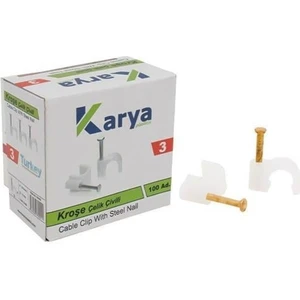 Kroşe 3 Numara Çelik Çivili 100'LÜ Paket