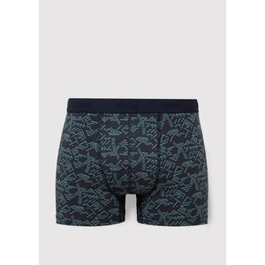 Baskılı Lacivert Boxer 092459-33648