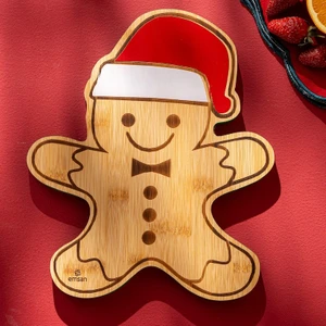 Bambu Snowman Kesme Tahtası