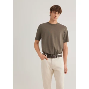 Kahverengi Basic Tişört 066249-70376