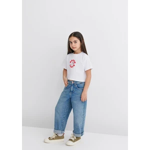 Hello Kitty Baskılı Beyaz Tişört 7610307-620