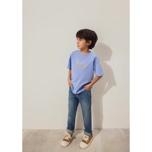 Mavi Jeans Baskılı Mavi Tişört 6610287-80591