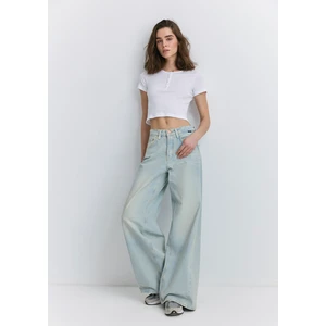 Miami Iconic Puslu Açık Mavi Jean Pantolon 1010727-89942