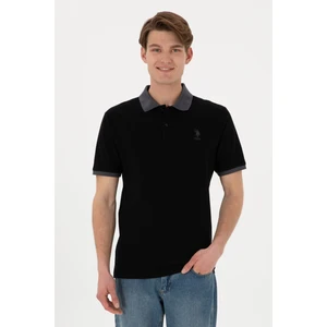 U.s. Polo Assn. Erkek Siyah Tişört Basic 50305989-VR046