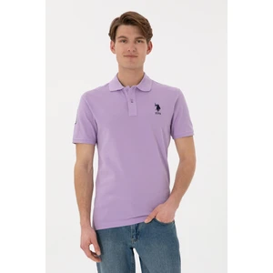 U.s. Polo Assn. Erkek Lila Tişört Basic 50305929-VR034