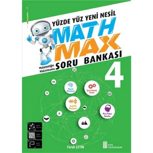 Ata Yayıncılık 4. Sınıf Yeni Nesil Math Max Soru Bankası