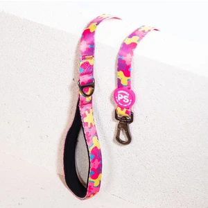Rosea Camouflage Köpek Gezdirme Kayışı 120 cm x 2 cm