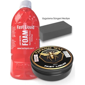 Fast Liquid Yıka Parlat Ceramic Wax + Ph Notr Foam 500 ml