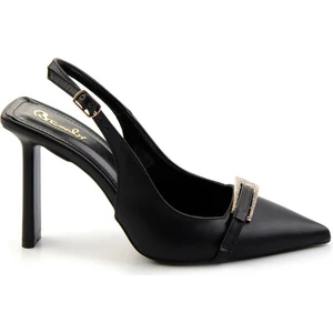 Siyah  Kadın Klasik Topuklu Ayakkabı K01209076009