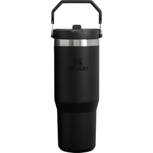 The Iceflow Flip Straw 2.0 Pipetli Termos Bardak 0,89 Lt Black
