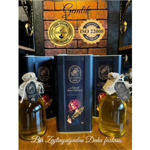 5 Litre / 0.1 Asidite- Yüksek Polifenol ( 427++) Soğuk Sıkım Naturel Sızma Zeytinyağı