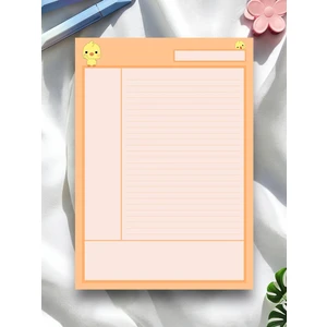 Mirya Notes A4 Civciv Desenli Notepad - Not Defteri - Bloknot