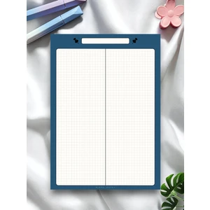 Mirya Notes A4 Raptiye Desenli Notepad - Not Defteri - Bloknot (Kareli)